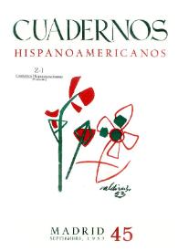 Cuadernos Hispanoamericanos. Núm. 45, septiembre 1953