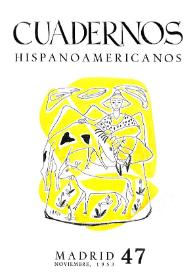 Cuadernos Hispanoamericanos. Núm. 47, noviembre 1953