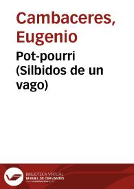 Pot-pourri (Silbidos de un vago)
