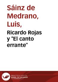 Ricardo Rojas y 
