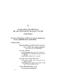 Nueva lista documentada de los tripulantes de Colón en 1492. (Continuación) [III]