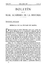 Medalla de la ciudad de Baena