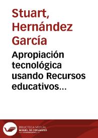 Apropiación tecnológica usando Recursos educativos abiertos en procesos de enseñanza del Inglés