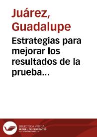Estrategias para mejorar los resultados de la prueba 'enlace'