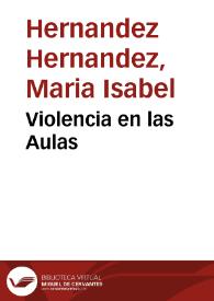 Violencia en las Aulas