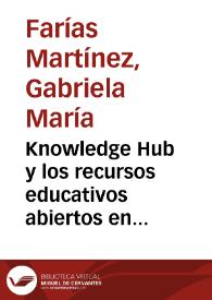 Knowledge Hub y los recursos educativos abiertos en Contaduría