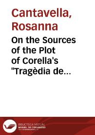 On the Sources of the Plot of Corella's 'Tragèdia de Caldesa'