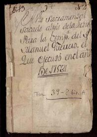 Auto sacramental Alegorico, Intitulado El Jardin de Falerina