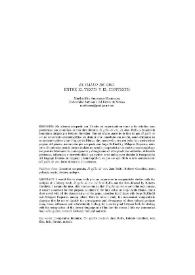 'El gallo de oro'. Entre el texto y el contexto