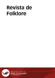 Revista de Folklore