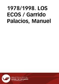 1978/1998. LOS ECOS