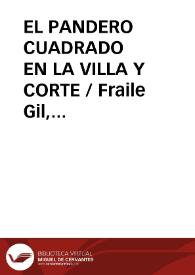 EL PANDERO CUADRADO EN LA VILLA Y CORTE