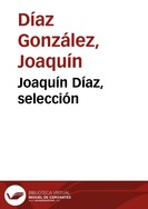 Joaquín Díaz, selección