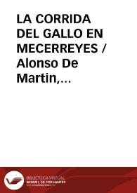 LA CORRIDA DEL GALLO EN MECERREYES