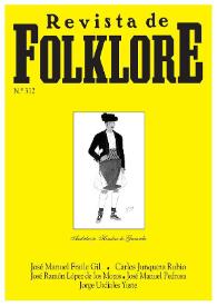 Revista de Folklore. Tomo 26b. Núm. 312, 2006