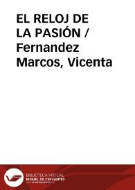 EL RELOJ DE LA PASIÓN