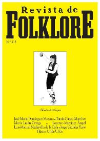 Revista de Folklore. Tomo 27a. Núm. 318, 2007