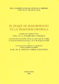 El Duque de Marlborough en la tradicción española