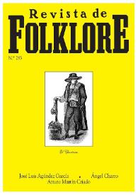 Revista de Folklore. Tomo 24b. Núm. 283, 2004