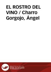 EL ROSTRO DEL VINO
