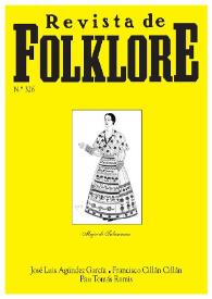 Revista de Folklore. Tomo 28a. Núm. 326, 2008