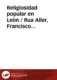 Religiosidad popular en León