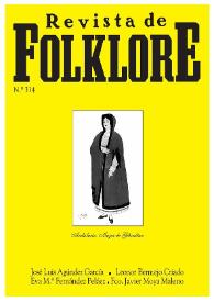 Revista de Folklore. Tomo 27a. Núm. 314, 2007