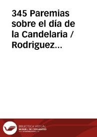 345 Paremias sobre el día de la Candelaria