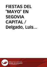 FIESTAS DEL 'MAYO' EN SEGOVIA CAPITAL