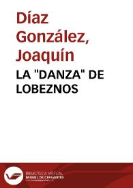 LA 'DANZA' DE LOBEZNOS