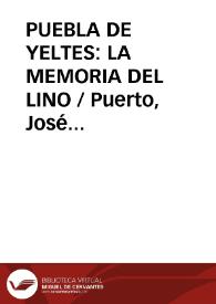 PUEBLA DE YELTES: LA MEMORIA DEL LINO