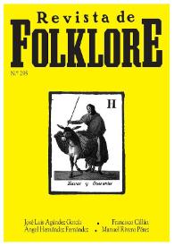 Revista de Folklore. Tomo 25b. Núm. 295, 2005