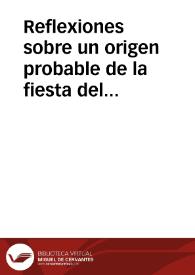 Reflexiones sobre un origen probable de la fiesta del Pero-Palo de Villanueva de la Vera (Cáceres)