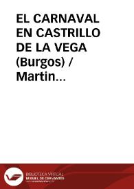EL CARNAVAL EN CASTRILLO DE LA VEGA (Burgos)