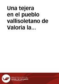 Una tejera en el pueblo vallisoletano de Valoria la Buena