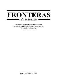 Fronteras de la Historia. Vol. 13, núm. 2, 2008