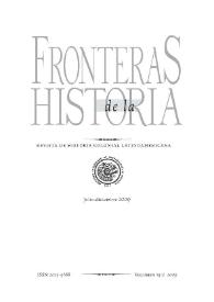 Fronteras de la Historia. Vol. 14, núm. 2, 2009