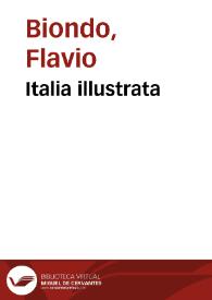 Italia illustrata