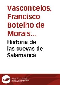 Historia de las cuevas de Salamanca