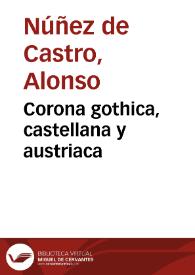 Corona gothica, castellana y austriaca
