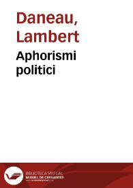 Aphorismi politici