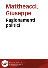 Ragionamenti politici