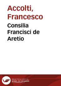 Consilia Francisci de Aretio