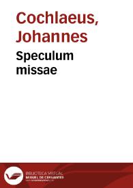 Speculum missae