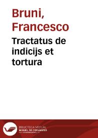 Tractatus de indicijs et tortura
