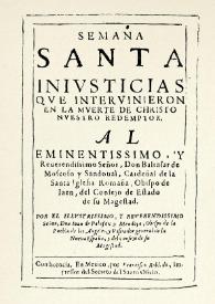 Semana santa inivsticias qve intervinieron en la mverte de Christo nvestro redemptor...