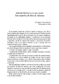 Aspectos lúdicos en 'Lo que puede una sospecha', de Mira de Amescua