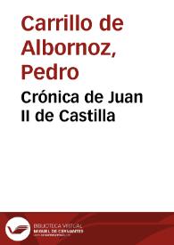 Crónica de Juan II de Castilla