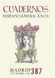 Cuadernos Hispanoamericanos. Núm. 387, septiembre 1982