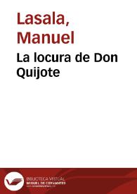 La locura de Don Quijote